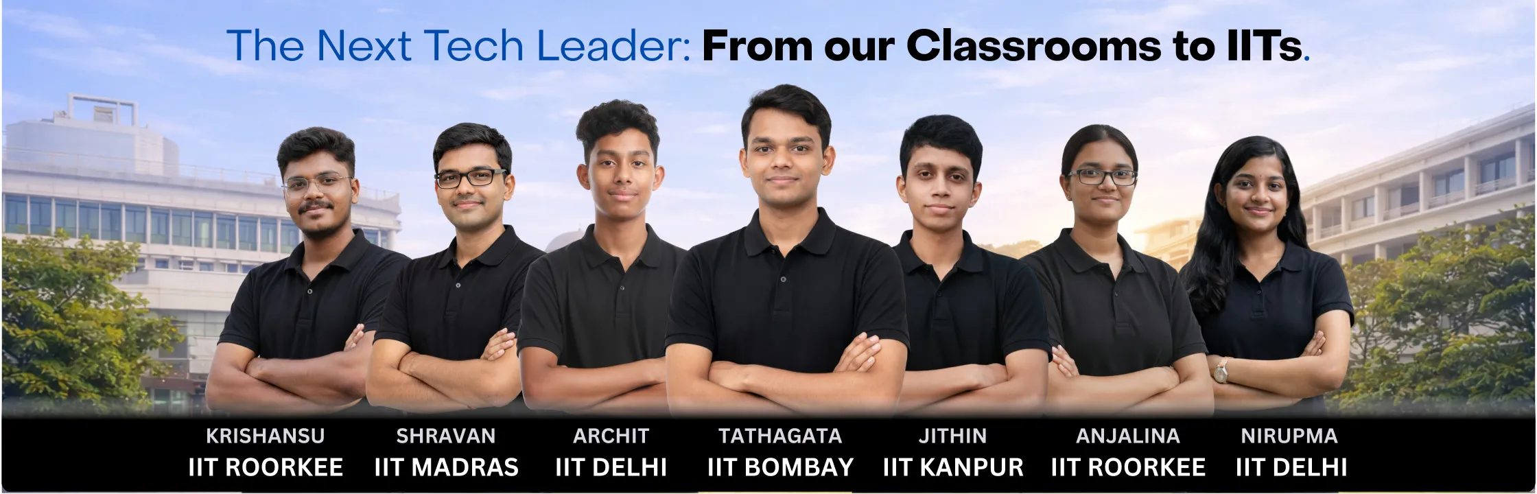 Adhyant students selected at the IITs